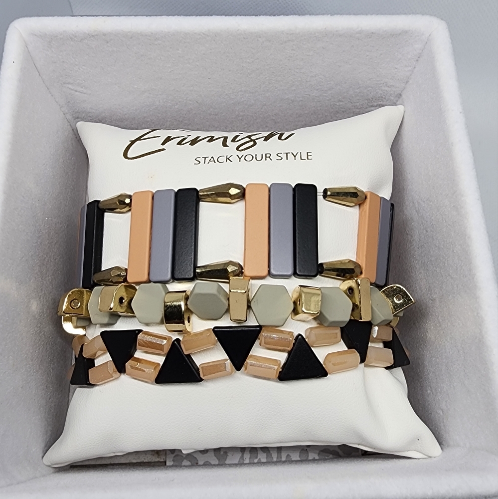Erimish Bracelet Stack-set of 3